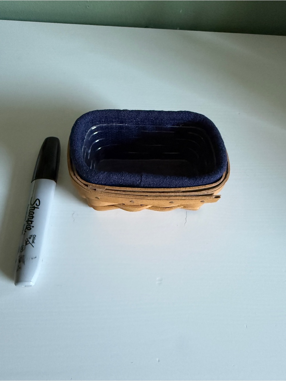 Longaberger Basket Business Card Holder - Picture 4 of 5